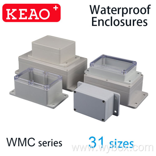 19 Sizes plastic nylon screw Medium and large size waterproof enclosure weatherproof electronic enclosure junction box